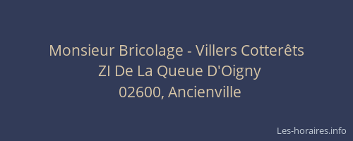 Monsieur Bricolage - Villers Cotterêts