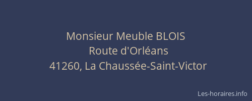 Monsieur Meuble BLOIS