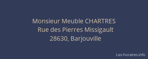 Monsieur Meuble CHARTRES