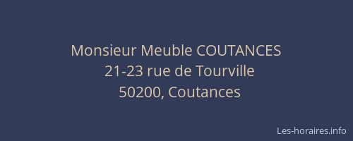 Monsieur Meuble COUTANCES