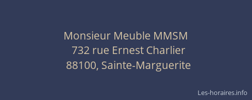 Monsieur Meuble MMSM