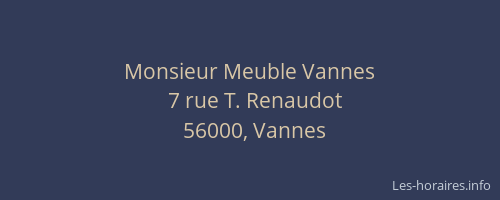 Monsieur Meuble Vannes