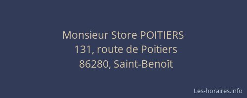 Monsieur Store POITIERS