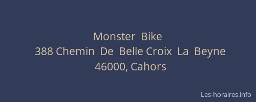 Monster  Bike