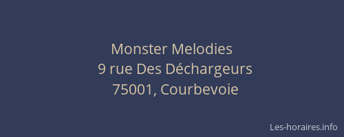 Monster Melodies