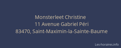 Monsterleet Christine