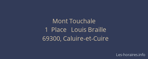 Mont Touchale