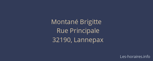 Montané Brigitte