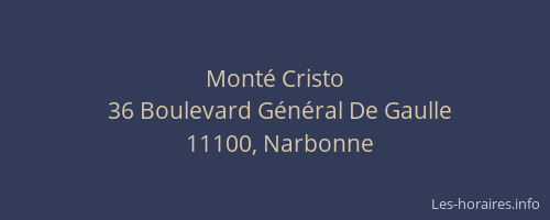 Monté Cristo