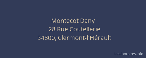 Montecot Dany