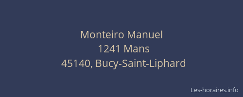 Monteiro Manuel
