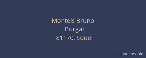 Montels Bruno