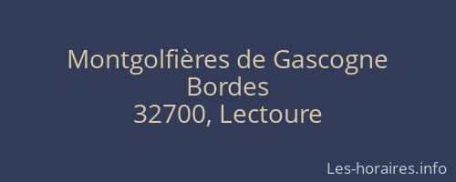 Montgolfières de Gascogne