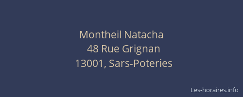 Montheil Natacha