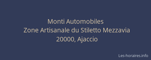 Monti Automobiles