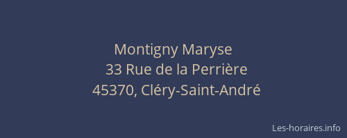 Montigny Maryse