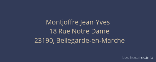 Montjoffre Jean-Yves