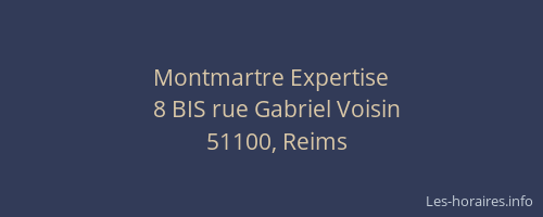 Montmartre Expertise
