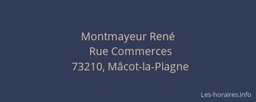 Montmayeur René