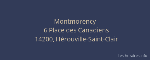 Montmorency