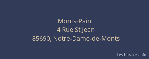 Monts-Pain