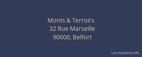 Monts & Terroirs
