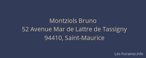 Montziols Bruno
