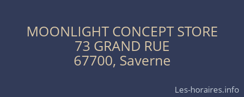 MOONLIGHT CONCEPT STORE