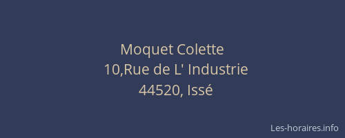 Moquet Colette