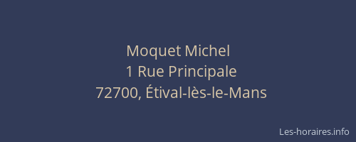 Moquet Michel