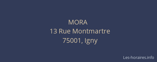 MORA 