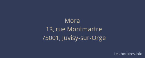 Mora