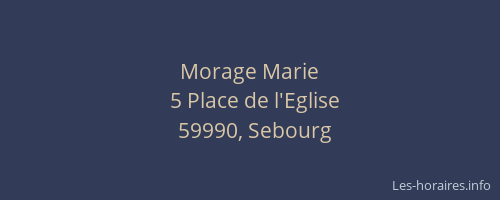 Morage Marie