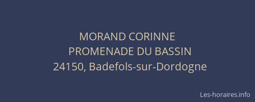MORAND CORINNE