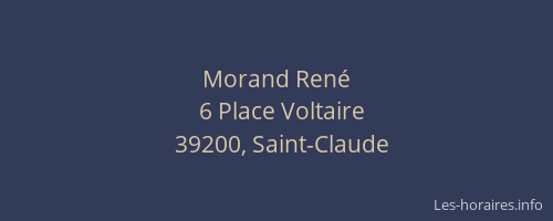 Morand Ren&eacute;