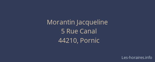 Morantin Jacqueline