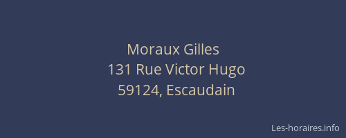 Moraux Gilles