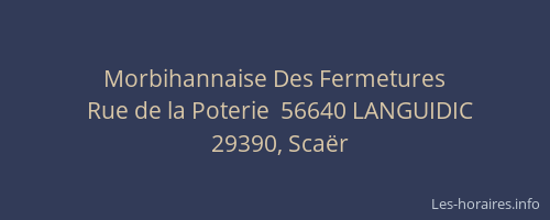 Morbihannaise Des Fermetures