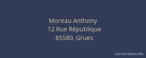 Moreau Anthony