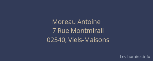 Moreau Antoine