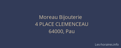 Moreau Bijouterie