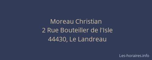 Moreau Christian