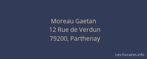 Moreau Gaetan