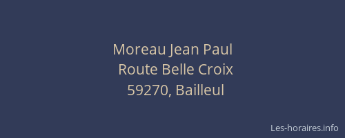 Moreau Jean Paul