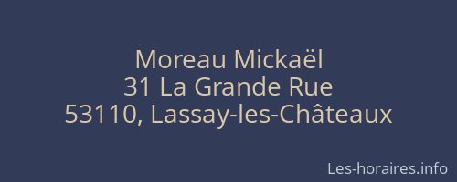 Moreau Mickaël
