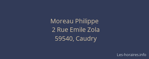 Moreau Philippe