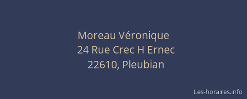 Moreau Véronique