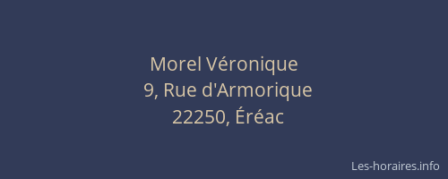 Morel V&eacute;ronique