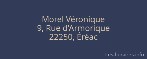 Morel Véronique