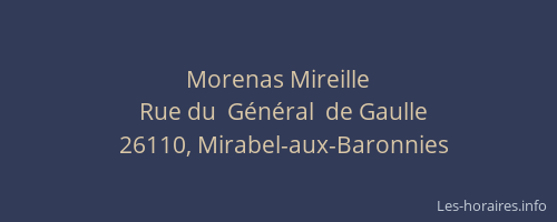 Morenas Mireille